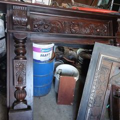 Fireplace and surround