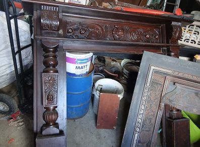 Fireplace and surround