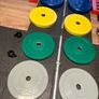 Olympic Bumper Weight Plates + 7 Foot 20kg Olympic Barbell!! Image 2