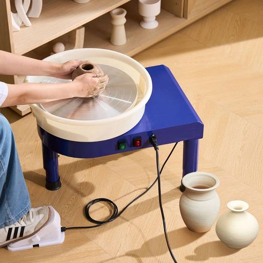14 Inch Electric Pottery Wheel with Foot Pedal:Collection Available