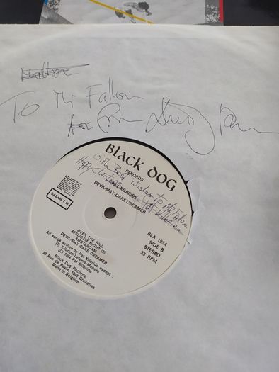 1984 Vinyl/ signed / Pat Kilbride/Devil- may-care dreamer