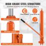 Hydraulic Long Ram Jack, 3 Ton Engine Hoist Cylinder with Single Piston Pump And Clevis Base Image 3