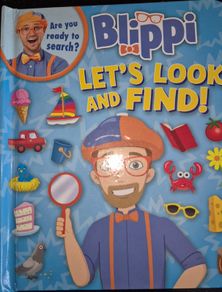 A blippi book