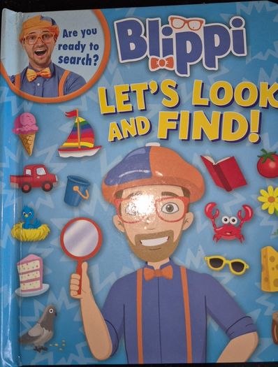 A blippi book