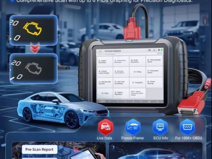 New Xtool D8s Car Diagnostic Tools Automotive Scanner Ecu Coding 38+ Services Topology Map Bidirectional Programming Canfd Doip mileage correction