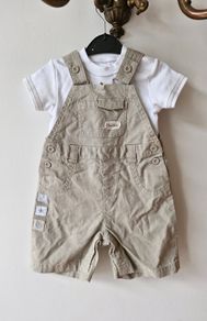 Baby boy dungaree set