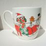 A large Primark Home (Pennys) CHRISTMAS themed porcelain mug (excellent unused condition) Image 3