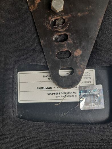 Omp Bucket Seat With Harness