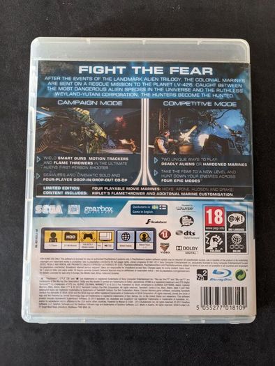 Aliens Colonial Marines PS3