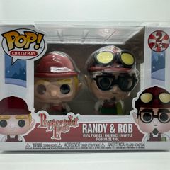 funko pop Christmas Randy and Rob - elf - peppermint lane