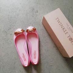 Pink Ted Baker flats, size 6