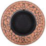 Mosaic Fire Pit Terracotta 68cm Ceramic Image 3