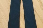 Navy school flared trousers