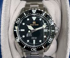 Grand Seiko SGBA463 dive watch. Titanium, Spring Drive, Full Set