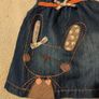 Next Baby Denim Dress And Pink Top Image 5