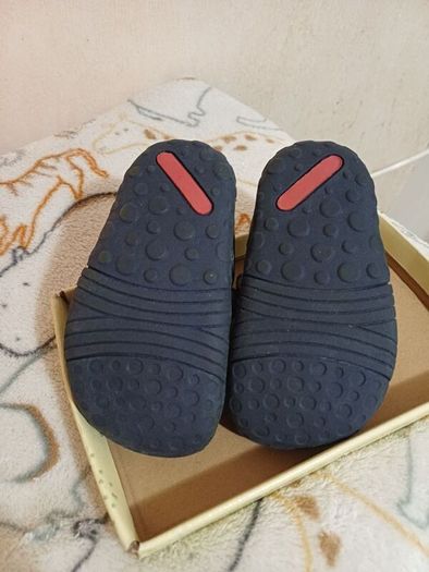 Start Rite Navy leather Babys first shoes.