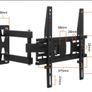 TV Wall Mount Bracket Tilt Swivel 14-47" TV Image 2