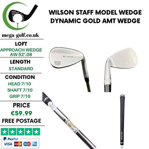 Wilson Staff Model Wedge Aw 52 Degree.08 / Dynamic Gold AMT Wedge