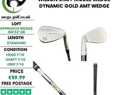 Wilson Staff Model Wedge Aw 52 Degree.08 / Dynamic Gold AMT Wedge