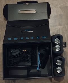 HTC Vive parts, Headsets, Controllers, Link box, (With orginal packaging)