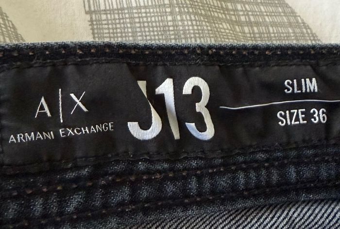 Armani Exchange Dark Blue Jeans 36
