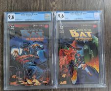 Batman Shadow of the bat CGC graded comic books 9.6 Knightfall DC