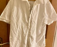 White linen shirt size 2xl