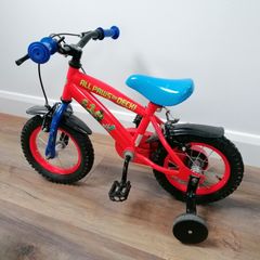 Paw Patrol 12inch kids bike with stabilizers