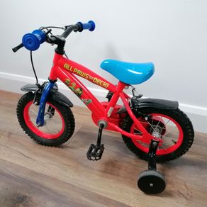Paw Patrol 12inch kids bike with stabilizers