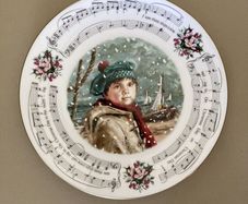 Royal Doulton Decorative Christmas Carols - 4th of Series - 1986 Plate