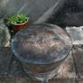 Antique Copper cachepot , flower pot Image 3