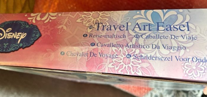 Disney Frozen Travel Art Easel New