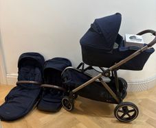 Cuybex Gazelle s single to double buggy