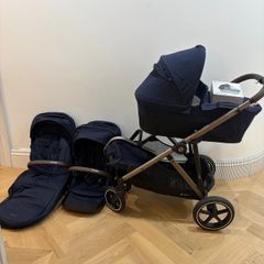 Cuybex Gazelle s single to double buggy