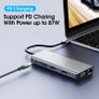 4k 12 in 1 USB-C Hub Docking Station PD Charging Data Transfer Image 9