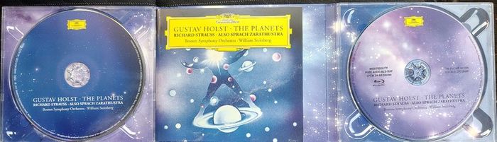 Gustav Holst - The Planets - Also Sprach Zarathustra Quadraphonic CD & Blu-ray Audio (2018) Remastered Modern Classical EX+