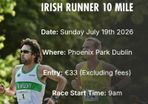 Athletics Ireland Irish Runner National 10 mile road race
