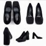 Leather heel shoes Image 10
