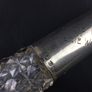 Antique crystal and silver vase Image 8