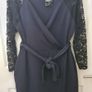 Quiz Faux Wrap Dress Size Uk 20 (nwt) Image 3