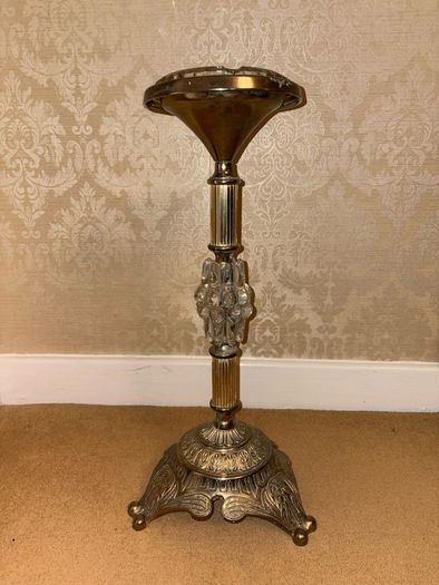 Vintage Hollywood Regency Floor Standing Ashtray