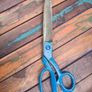 Large Old Tailors Scissors Image 2