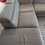 Natuzzi Editions leather corner sofa Image 4