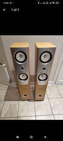 M-audio HTS Floor Standing Speakers 100 Watts with built in woofer