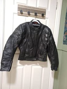 Leather Biker Jacket - Vintage Apache