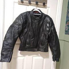 Leather Biker Jacket - Vintage Apache