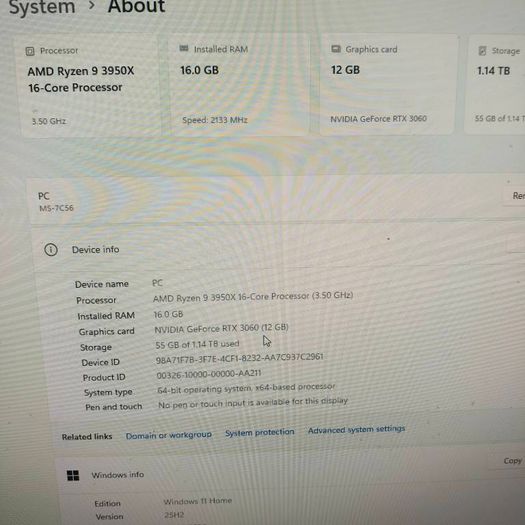 Msi PC Gaming/Streaming with monitor, keyboard, mouse, headset, speakers, mic