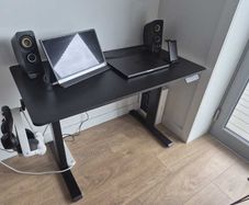 Electric Height Adjustable Standing Desk, 110x60 - Collection Only