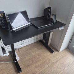 Electric Height Adjustable Standing Desk, 110x60 - Collection Only