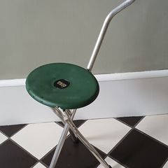 Tripod Fold Seat Walking Stick